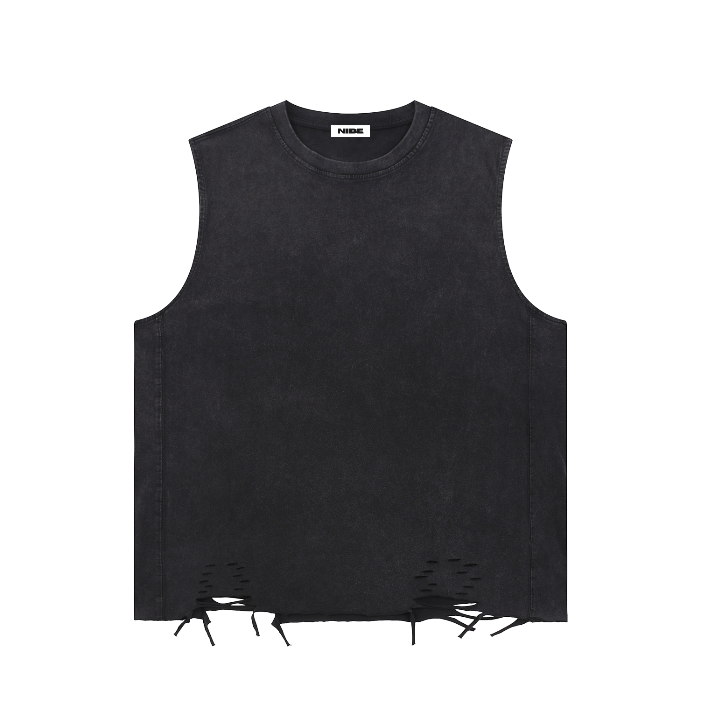 Raw-Hem Tank Top