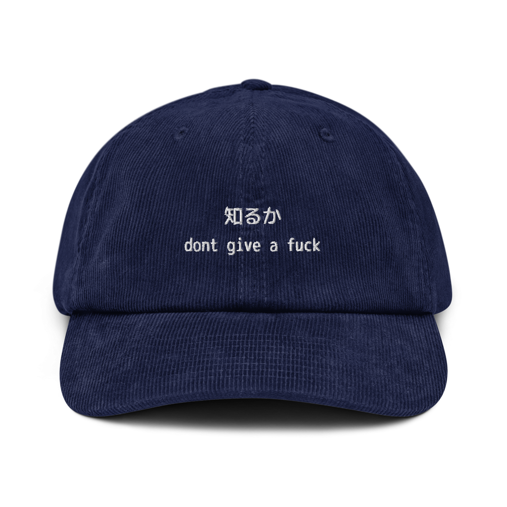 Cappello a coste F*ck