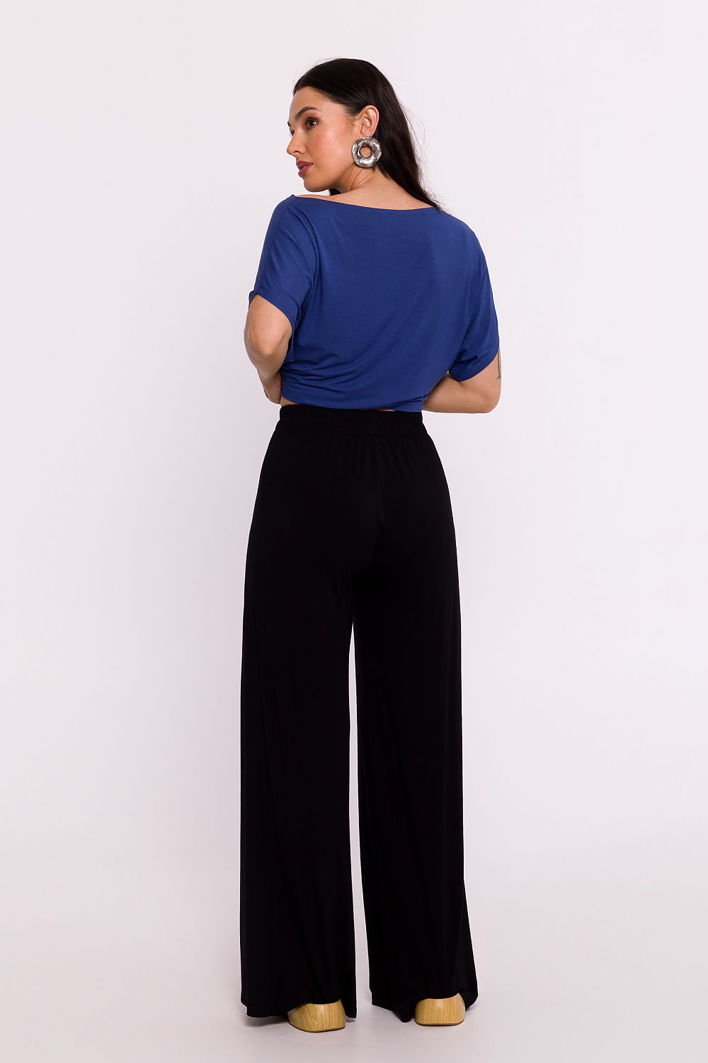 Pantaloni a gamba larga - Nibe Clothing