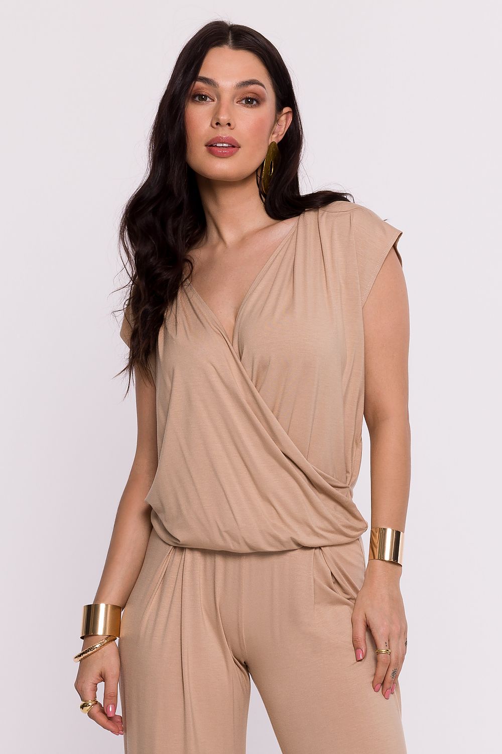 Blusa con scollo a V - Nibe Clothing