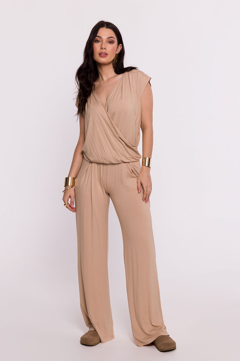Blusa con scollo a V - Nibe Clothing