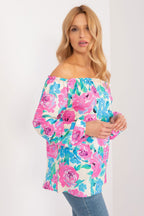 Camicetta con motivo floreale - Nibe Clothing