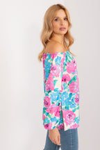 Camicetta con motivo floreale - Nibe Clothing