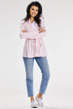 Cardigan con cintura - Nibe Clothing