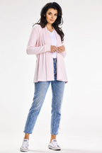Cardigan con cintura - Nibe Clothing