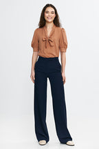 Pantaloni gamba larga - Nibe Clothing