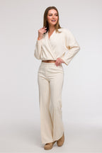 Pantaloni a gamba larga - Nibe Clothing