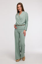 Pantaloni a gamba larga - Nibe Clothing