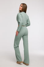 Pantaloni a gamba larga - Nibe Clothing