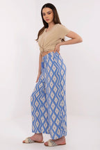 Pantaloni gamba larga - Nibe Clothing