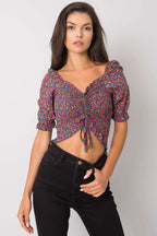 Camicetta con motivo floreale - Nibe Clothing