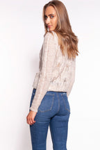 Cardigan con scollo a V - Nibe Clothing