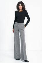 Pantaloni gamba larga - Nibe Clothing