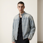 Zip Denim Jacket
