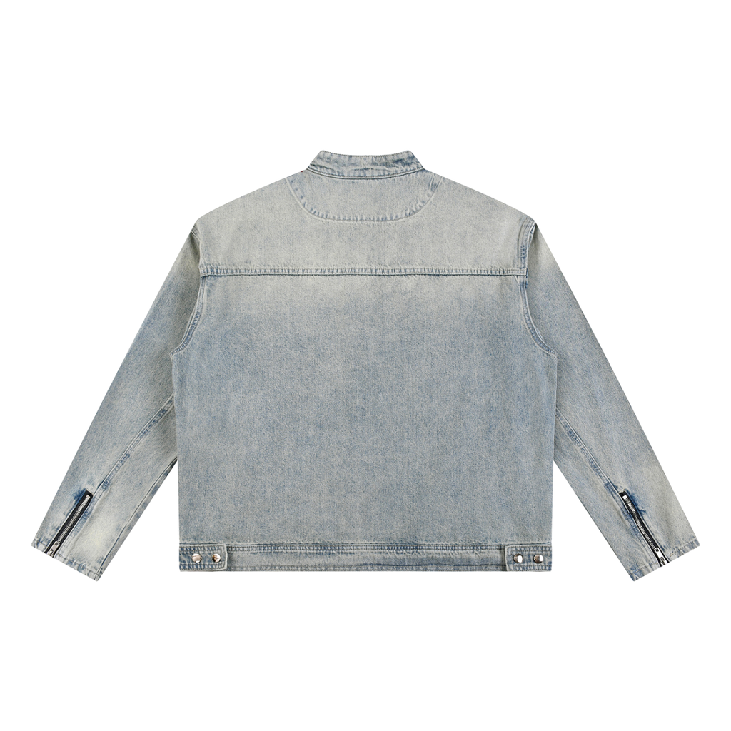 Zip Denim Jacket