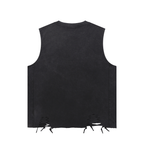 Raw-Hem Tank Top