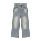 Distressed Denim Jeans