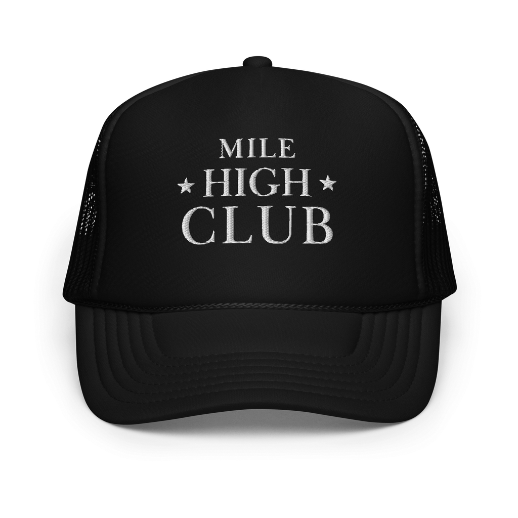 Cappello foam trucker Mile High
