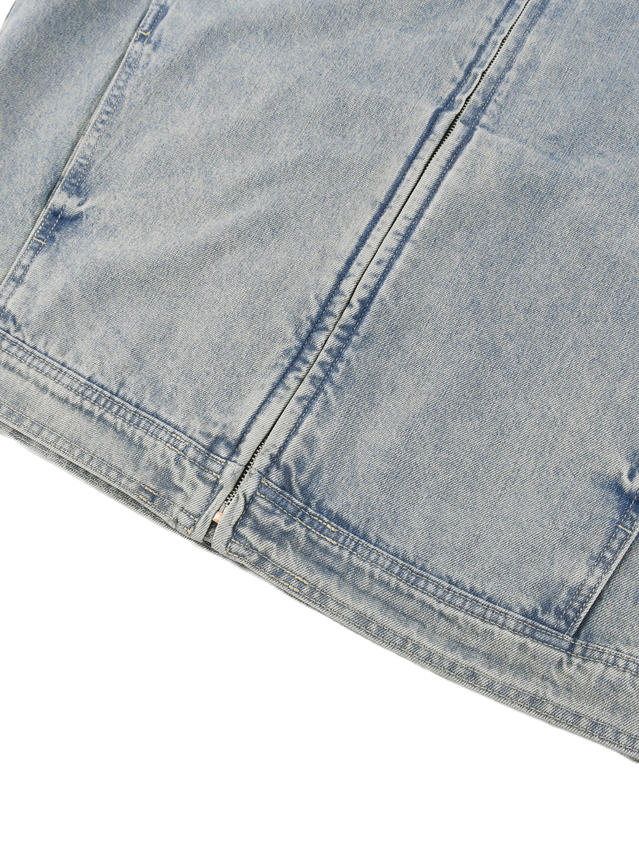 Zip Denim Jacket