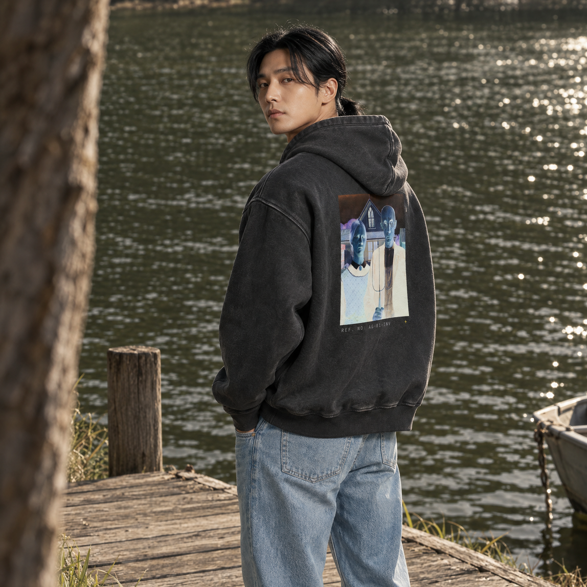 Negative Americana Oversize Hoodie