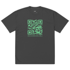 Maglietta oversize unisex QR Change