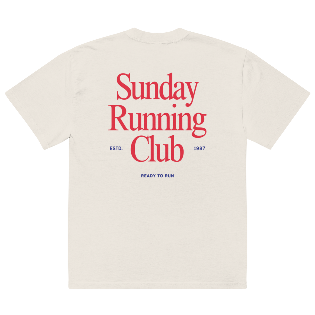 Maglietta oversize Running