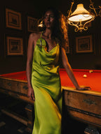 Rachel Dress Salted Green