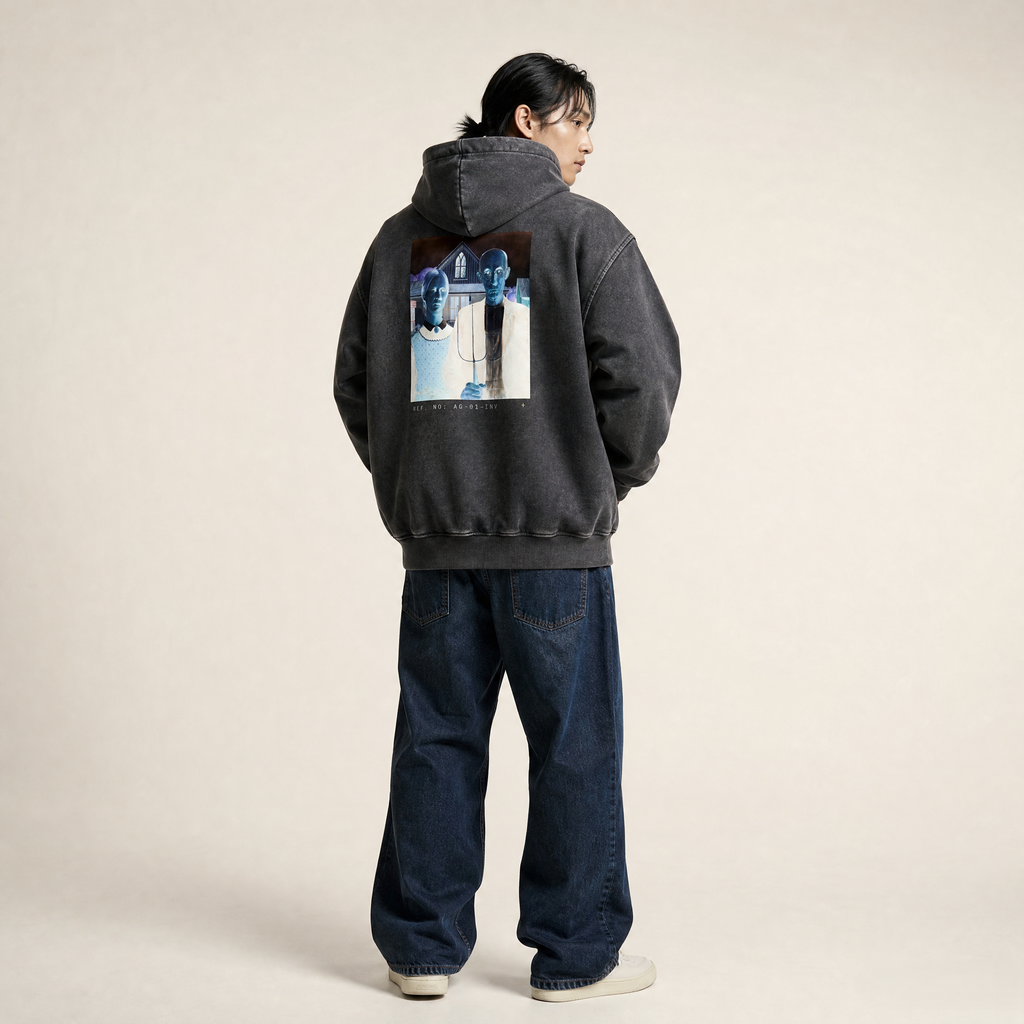 Negative American Oversize Hoodie