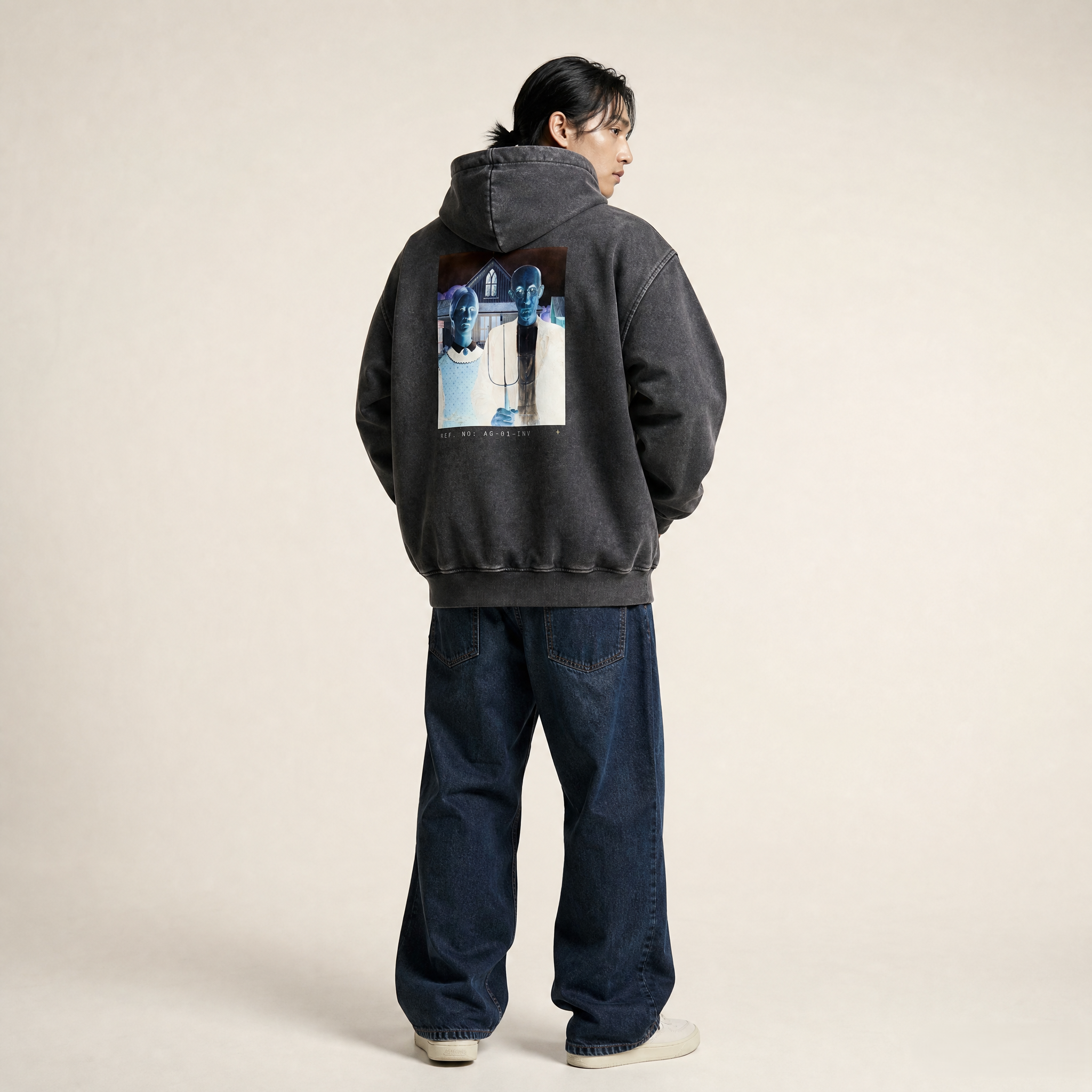 Negative American Oversize Hoodie