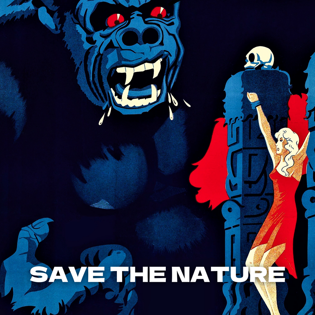 Maglietta oversize Save the Nature