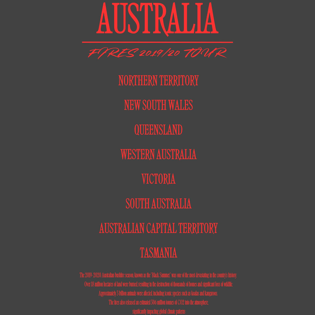 Maglietta oversize Australia