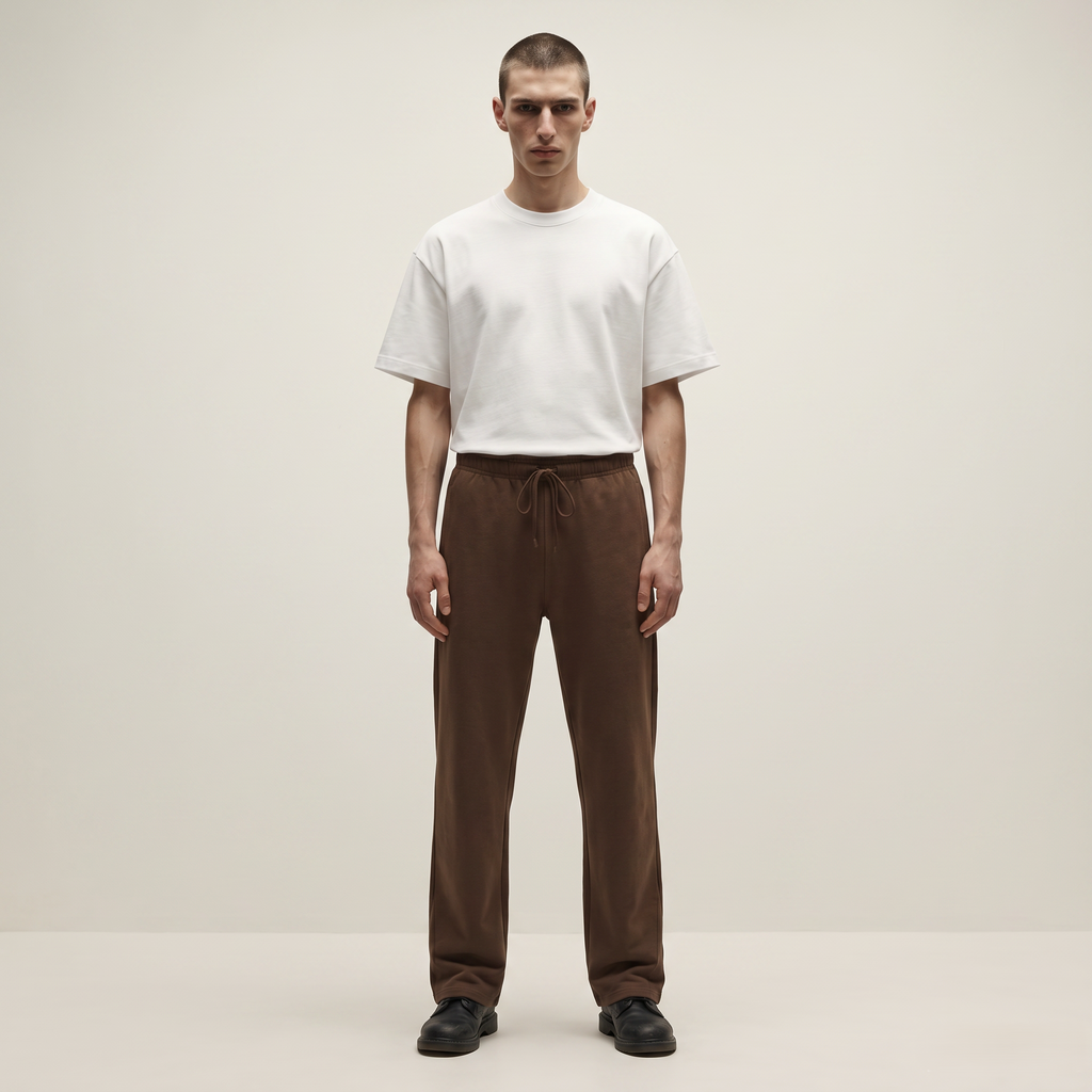 Straight-Leg Sweatpants