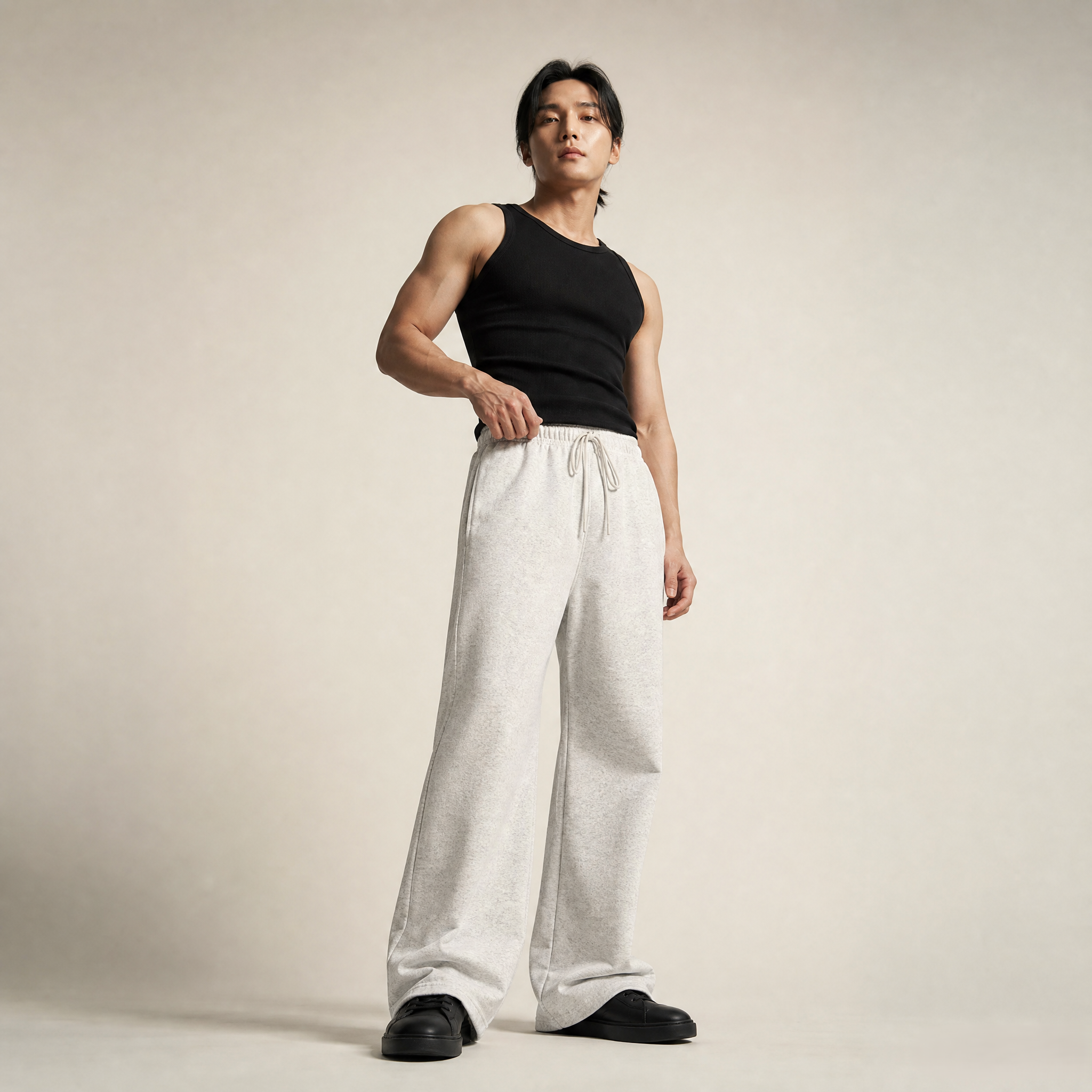 Straight-Leg Sweatpants