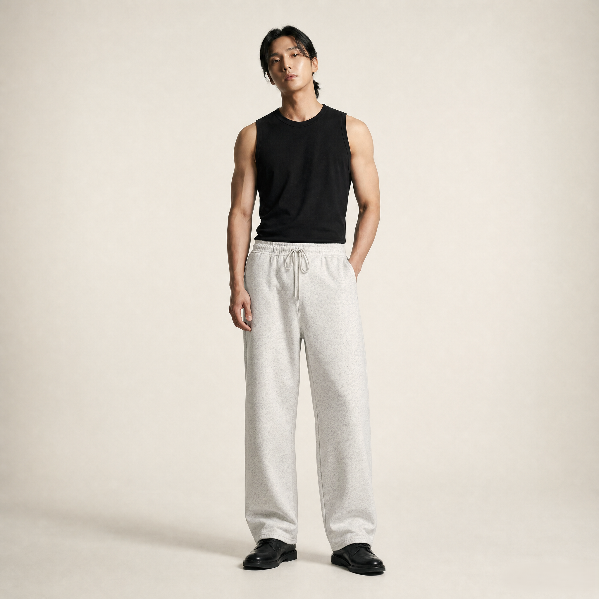Straight-Leg Sweatpants