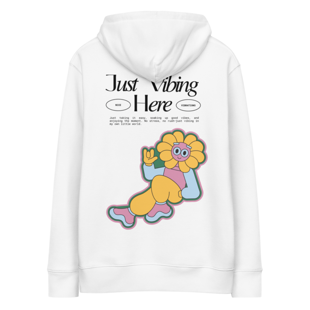 Felpa con cappuccio Just Vibing