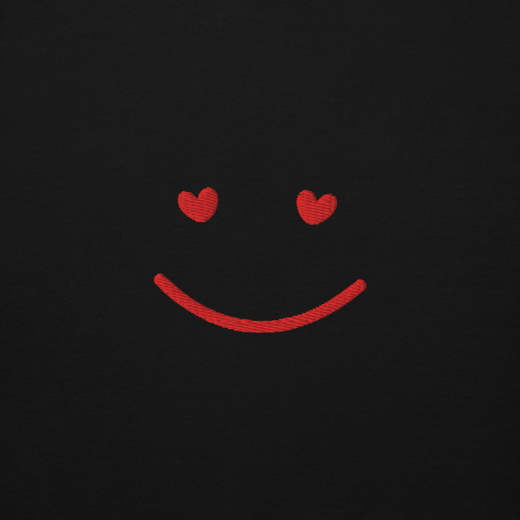 Felpa con cappuccio Smiley