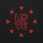 Felpa girocollo Love