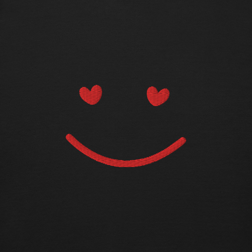 Felpa girocollo Smiley