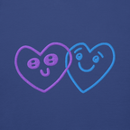 Felpa girocollo 2 Hearts